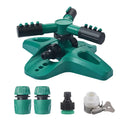 Automatic Lawn Sprinkler 360 Degree Rotating Garden Watering System Tool