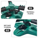 Automatic Lawn Sprinkler 360 Degree Rotating Garden Watering System Tool