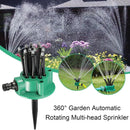 360-Degree Garden Automatic Multi-watering Sprinkler Lawn Irrigation Sprinkler