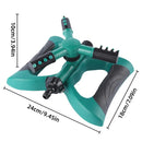 360° Rotating Sprayer Watering Grass Lawn Automatic Garden Tool Water Sprinkler