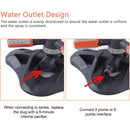 Factory Supply Multifunctional Garden Sprinkler Plastic Three-prong Sprinkler Automatic Rotating Sprinkler