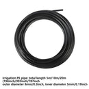 5M 10M 20M Garden Watering System Adjustable Spray Irrigation Hose Sprinkler - 10m