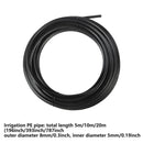 5M 10M 20M Garden Watering System Adjustable Spray Irrigation Hose Sprinkler - 5m
