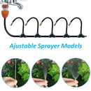 5M 10M 20M Garden Watering System Adjustable Spray Irrigation Hose Sprinkler - 5m
