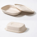 100X Food Preparation Burger Storages Cake Packaging Box Lunch Boxes - 1300ml-Primary