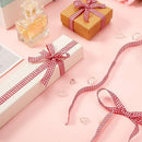 10PCS Bouquet Decor Wrapping Yarn Band Packaging Wave Organza Ribbon 9/10/45m - Jute webbing