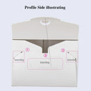 30PCS White Portable Cake Boxes Display Window Packing Case Party with Handle Birthday - 12 inch