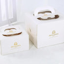 30PCS Bear Portable Cake Boxes Display Window Packing Case Party with Handle Birthday - 4 inch