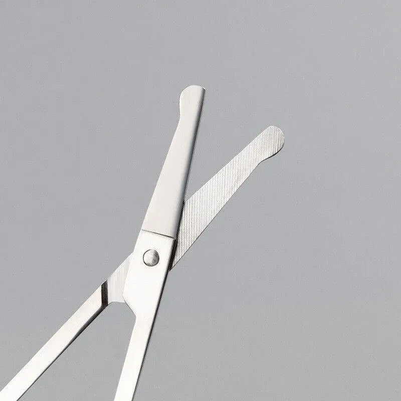 Korean Made Nose Hair Remover Stainless Steel Scissors Trimmer Precision Clipper