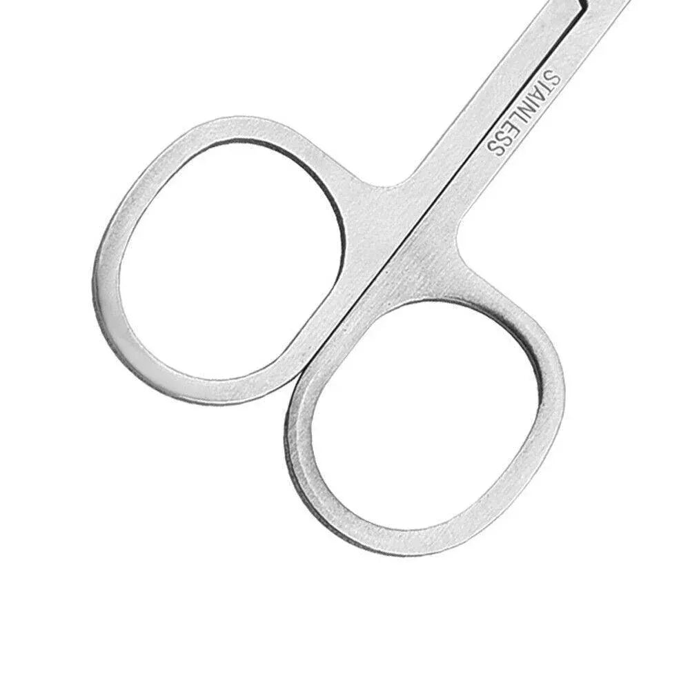 Korean Made Nose Hair Remover Stainless Steel Scissors Trimmer Precision Clipper