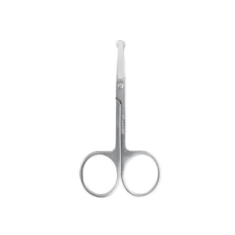 Korean Made Nose Hair Remover Stainless Steel Scissors Trimmer Precision Clipper