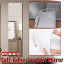 Acrylic Self-Adhesive Wall Mirror Sticker Easy Installation Removable Durable