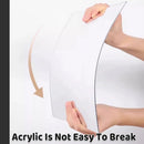 Acrylic Self-Adhesive Wall Mirror Sticker Easy Installation Removable Durable