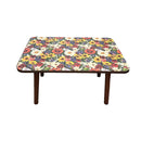 Mandala Style Side Table Small Flower Table Universal Type Durable Space-Saving