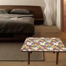 Mandala Style Side Table Small Flower Table Universal Type Durable Space-Saving