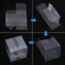 50X Clear Macaron Square Boxes Bomboniere Wedding Favour Gift Packaging 5X5X5cm - 50PCS
