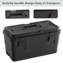 Multi Function Toolbox Household Car Storage Organizer Outdoor Hardware Case - 4L