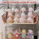 Blind Box Storage Display Rack Transparent Acrylic Collectible Display Case - Blue
