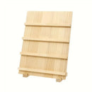 Wooden Earrings Display Rack Multi Tier Jewelry Stand Organizer Earrings Holder - 4-Tier