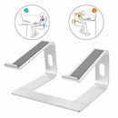 Desk Laptop Stand Aluminium Riser Compatible with 11 to 15 Inch Laptops - Black