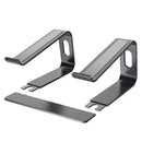 Desk Laptop Stand Aluminium Riser Compatible with 11 to 15 Inch Laptops - Black