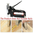 3-in-1 Manual Staple Gun Tacker, 1 Piece, Staples Not Included