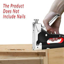 3-in-1 Manual Staple Gun Tacker, 1 Piece, Staples Not Included
