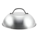 Stainless Steel Food Cover Dome Lid For Teppanyaki Grill Steak Cooking Kitchen