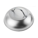 Stainless Steel Food Cover Dome Lid For Teppanyaki Grill Steak Cooking Kitchen