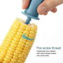 Microwave Corn Steamer Box Kitchen Cooking Tool Fast Heat Resistant Container - Blue