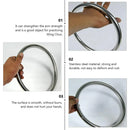 Wing Chun Weighted Training Steel Ring Wear Resistant for Martial Arts Practice