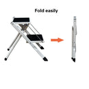 Folding Ladder Stool Multi Functional Household Climbing Step Stool For Home Use