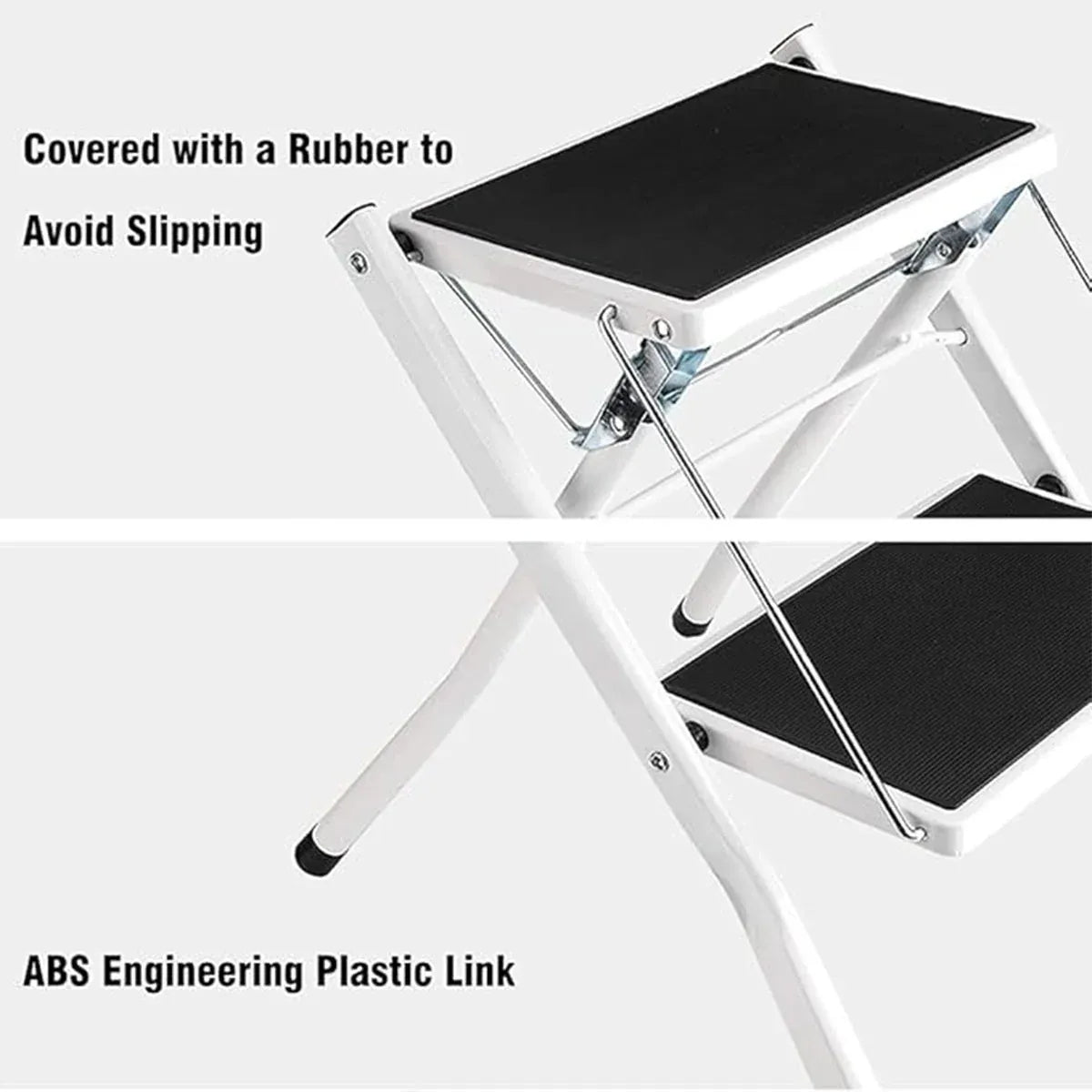 Folding Ladder Stool Multi Functional Household Climbing Step Stool For Home Use
