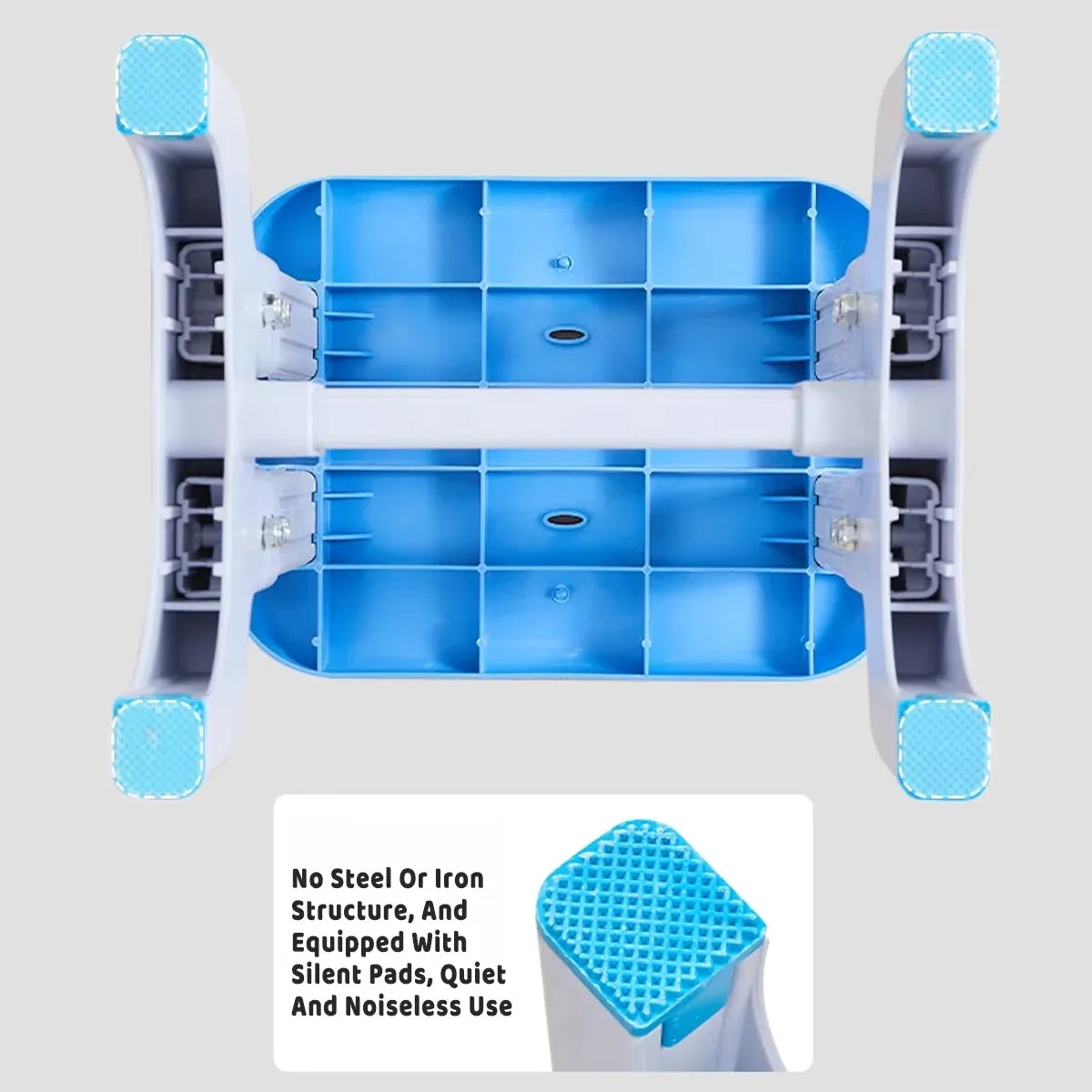 Plastic Square Stool Non Slip Durable Comfortable For Classroom Home Office