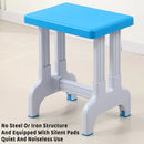 Plastic Square Stool Non Slip Durable Comfortable For Classroom Home Office