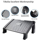 1PC Adjustable Office Foot Rest Pedal Stool Sofa Leg Support for Home or Desk Use - White