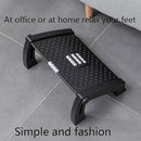 1PC Adjustable Office Foot Rest Pedal Stool Sofa Leg Support for Home or Desk Use - White