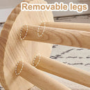 Home Wooden Shoe Bench Small Bench Wood Construction for Entryway Living Room