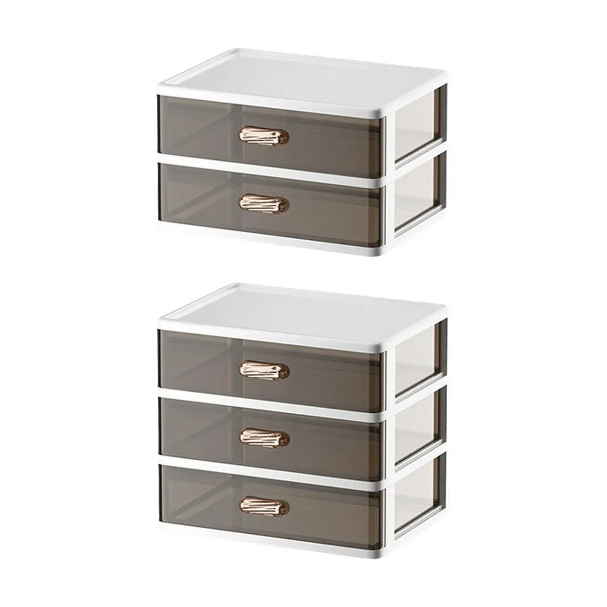 2/3 Tier Organizer Storage Shelf Multi Functional Cosmetic Bathroom Organizer Rack - Two-Layer