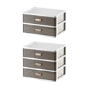 2/3 Tier Organizer Storage Shelf Multi Functional Cosmetic Bathroom Organizer Rack - Two-Layer