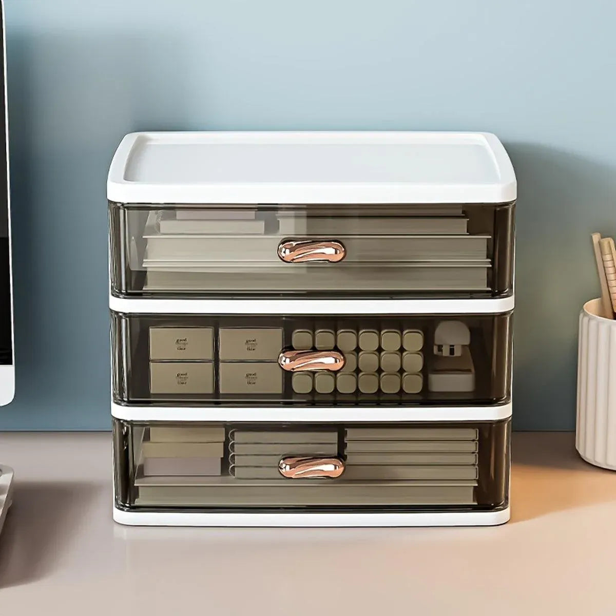 2/3 Tier Organizer Storage Shelf Multi Functional Cosmetic Bathroom Organizer Rack - Two-Layer