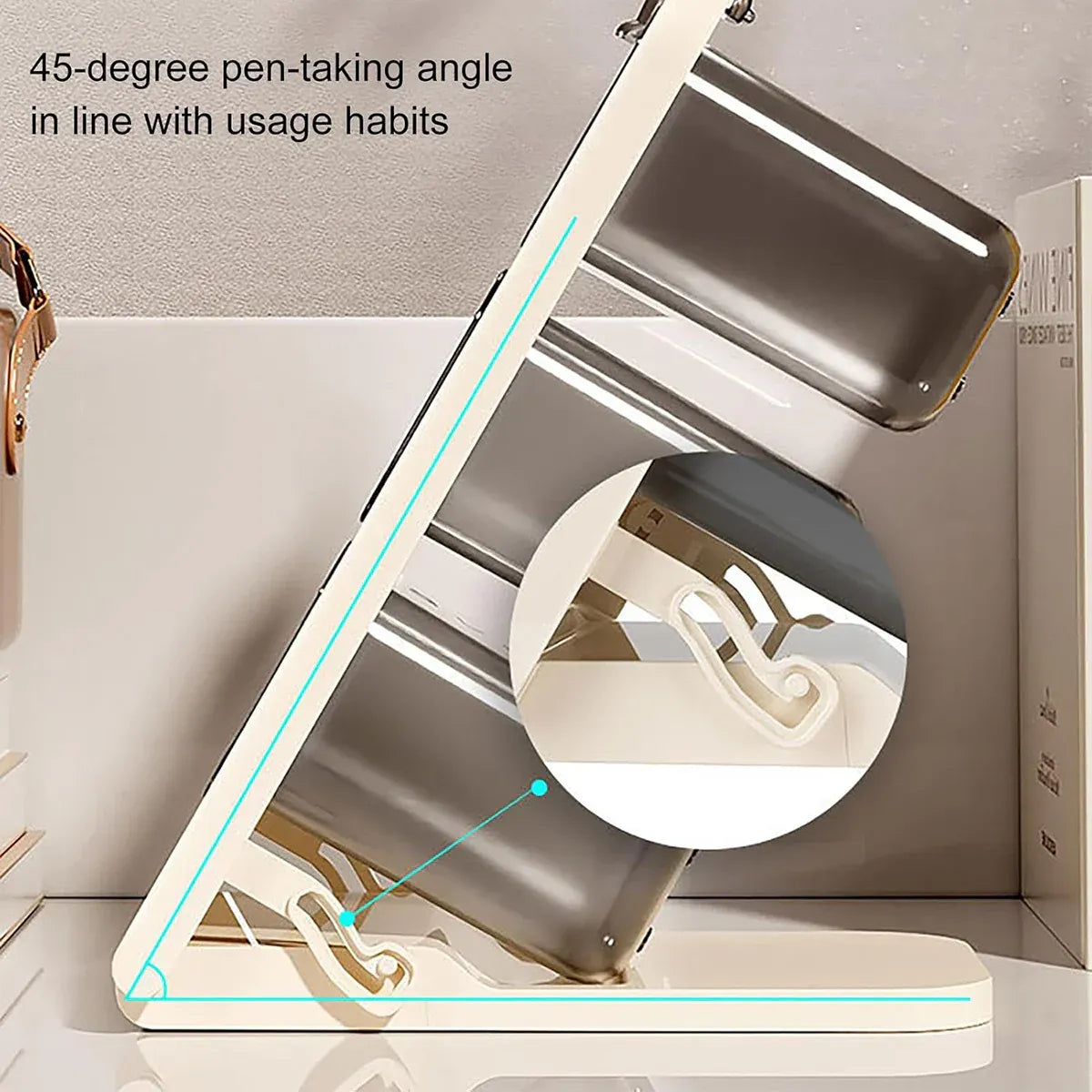 Large Capacity Desk Organisers Pencil Holder Slanted Pen Holder School Supplies