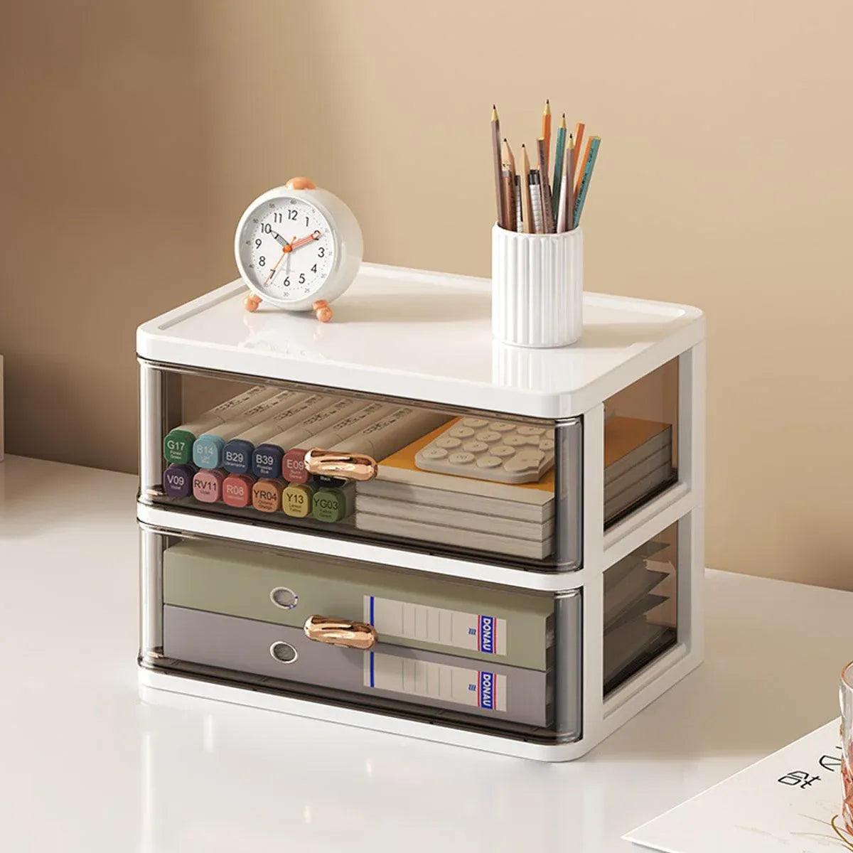 2/3 Tier Organizer Storage Shelf Multi Functional Cosmetic Bathroom Organizer Rack - Three-Layer