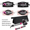 Durable 2pcs Hairdryer Hair Straightener Curler Storage Organizer Bags Set