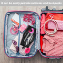 Durable 2pcs Hairdryer Hair Straightener Curler Storage Organizer Bags Set