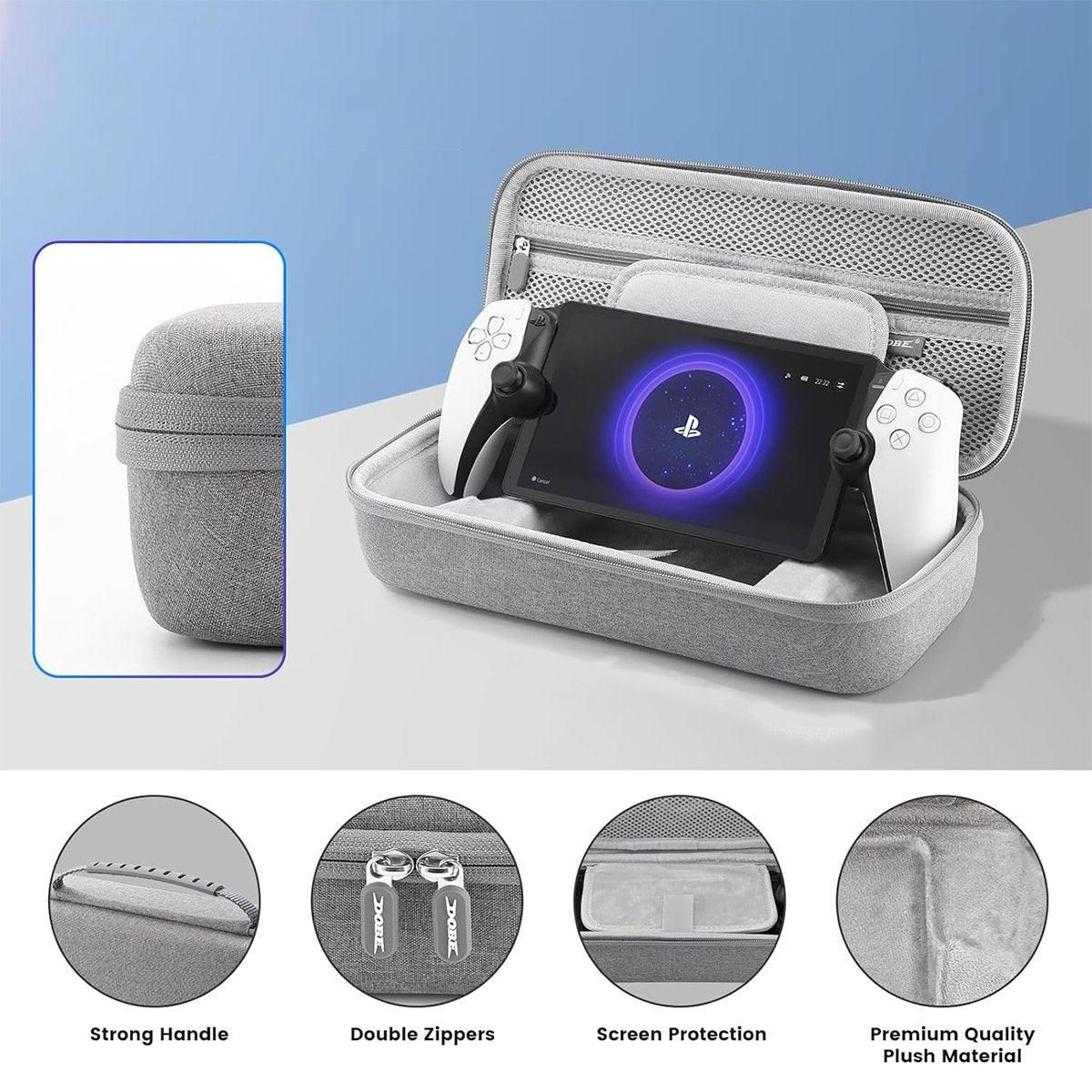 PS5 Portable Carrying Case Handheld Organiser Bag for Console and Accessories