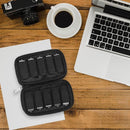 3PCS Large Capacity USB Flash Drive Storage Case Portable Black U Disk Bag