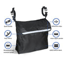 Wheelchair Back Bag Waterproof Wheel Chair Storage Pouch for Most Wheelchairs