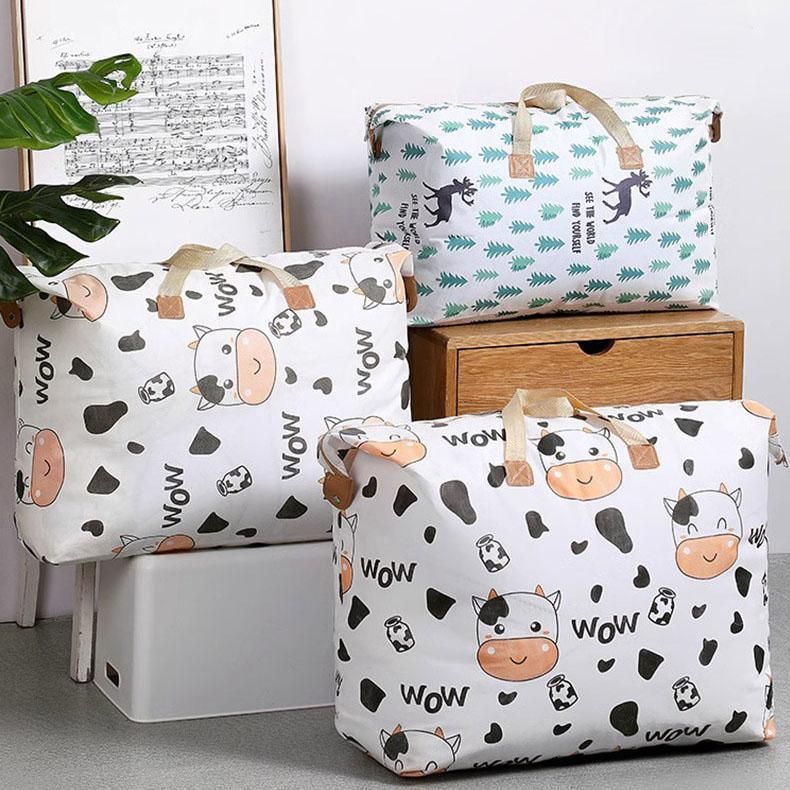 Multipurpose Quilt Storage Bags Waterproof Coated Fabric 4 Sizes Available - Pineapple 80*27*56cm
