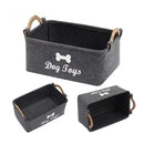 2pcs Felt Storage Baskets Desktop Organization Frames Home Office Organizer